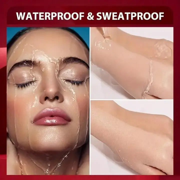 FV The Best Waterproof , Full Coverage Liquid Foundation with Free Sponge Pack