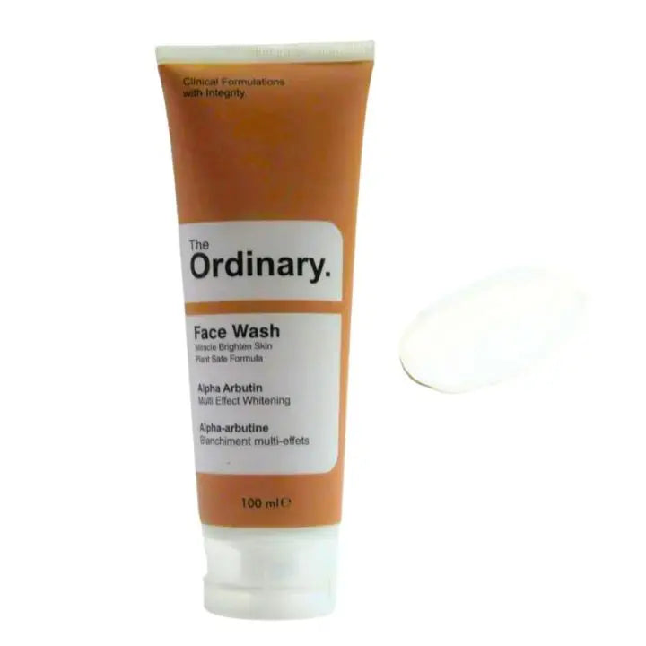 Ordinary Niacinamide Serum + Ordinary Alpha Arbutin Face wash