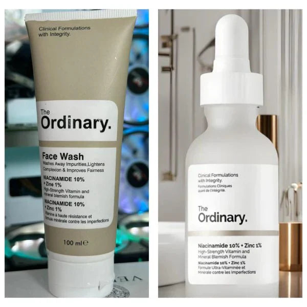 Ordinary Niacinamide Serum + Face wash